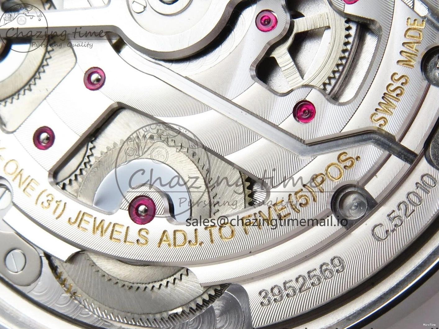 MIROTIME 0202 FashionForward Portugieser Auto IWC0562D APSF 1:1 Best Edition Light Blue Dial on SS Bracelet A 6994